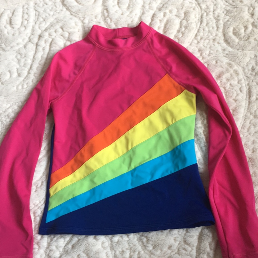 Girls swim shirt
